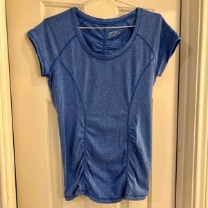 Zella Blue Short Sleeve Athletic T-Shirt